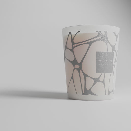 Bleu Initial Scented Candle